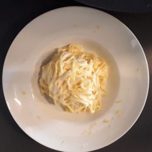Tagliolini al limone