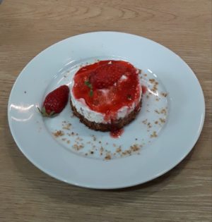 Dessert alle fragole